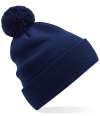 BB450N B450N Beechfield Organic Cotton Snowstar® Beanie Oxford Navy colour image